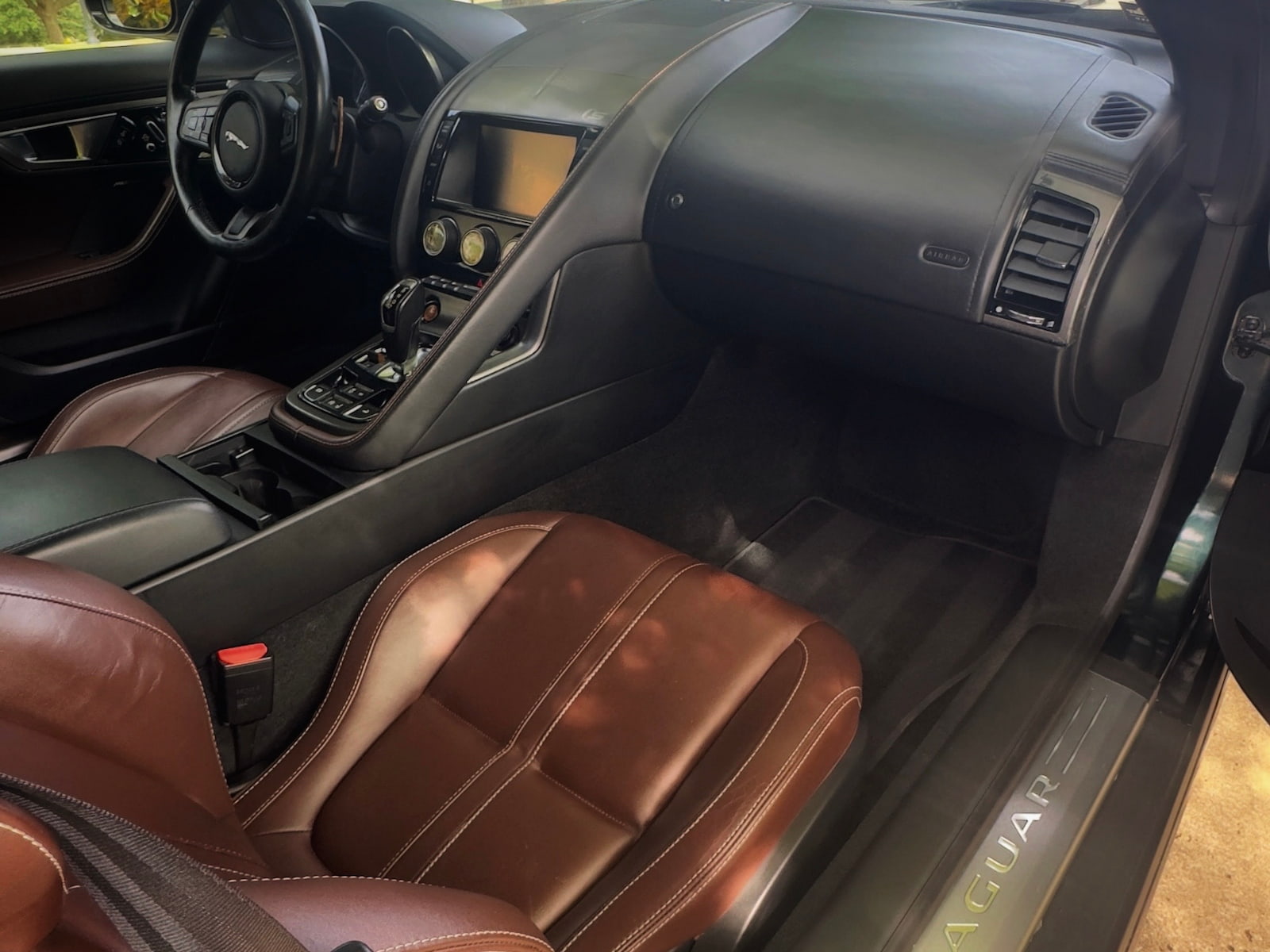 Factory Reset Detail Jaguar interior detail